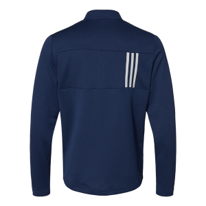 Adidas 3-Stripes Double Knit Quarter-Zip Pullover